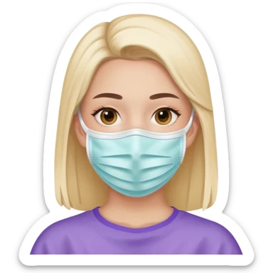 cute pastel colors skin care sticker