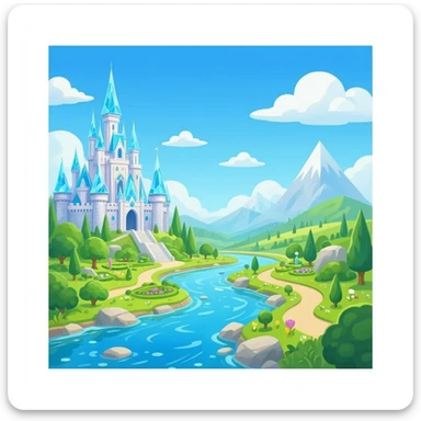 magic kingsom sticker