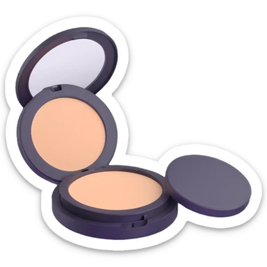 compact powder with a gauge or meter sticker