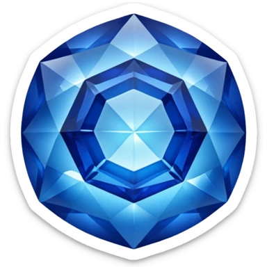 Saphire sticker