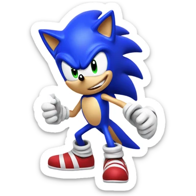sonic sticker