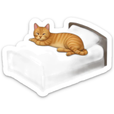 Humain qui carresse un chat sticker