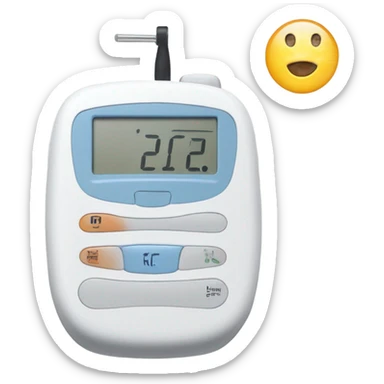glucose meter sticker