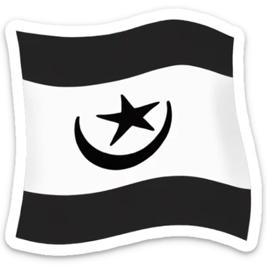 Flag Uygur  sticker