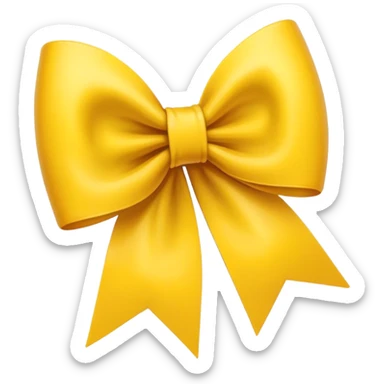 Bow sticker