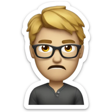 angry product owner sticker