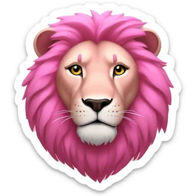 Pink Lion from Steven Universe sticker