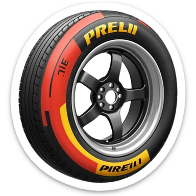 pirelli f1 tyre sticker