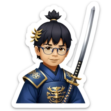 Samurai Strategist sticker