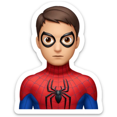 Spider man tobey mcguer  sticker