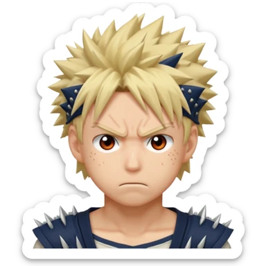 Katsuki bakugo sticker