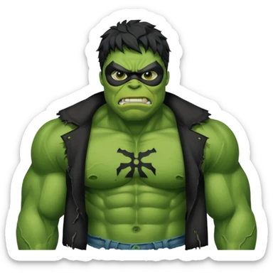 hulk se mascarado sticker