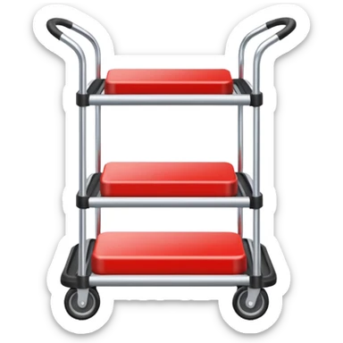 luggage trolley sticker