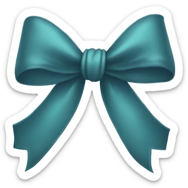 Bow sticker