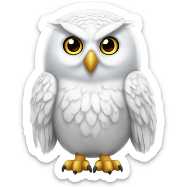 hedwig from harry potter sticker