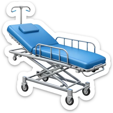 ambulance stretcher no wheels sticker