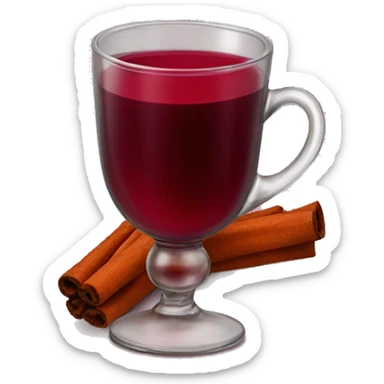 Mulled wine  sticker