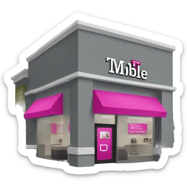 t mobile store sticker