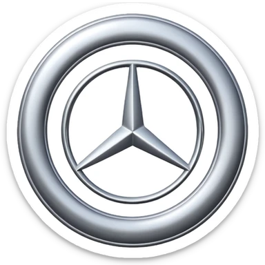 Logotipo da mercedes sticker