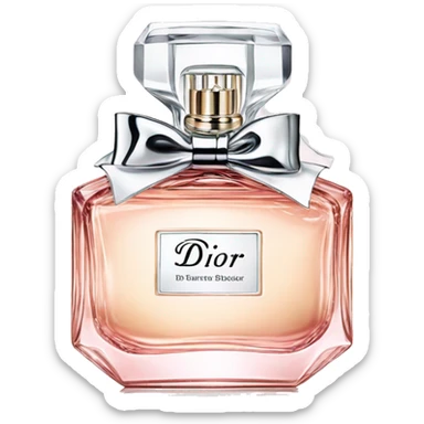 Dior perfume sticker