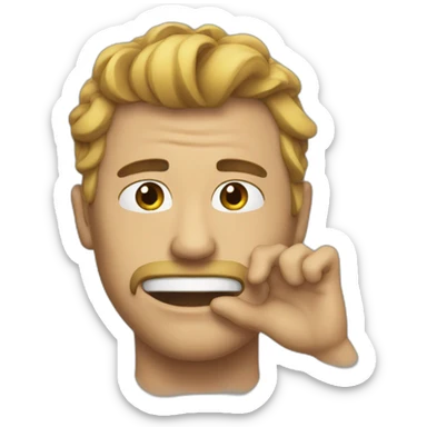 emoji qui dabe sticker