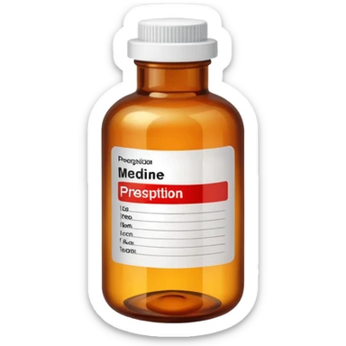 medicine bottle sticker