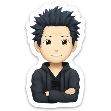 gojo satoru from jujutsu kaisen sticker