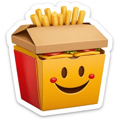 happy meal sticker