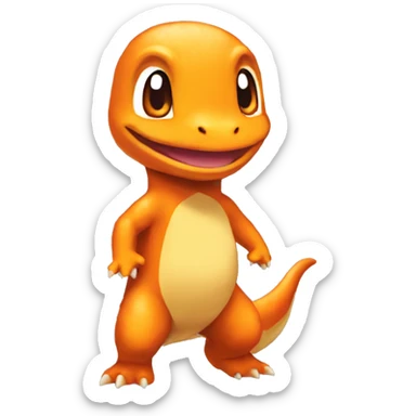 Charmander Full Body sticker