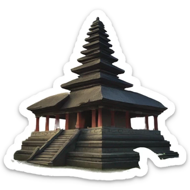 Bali tample sticker