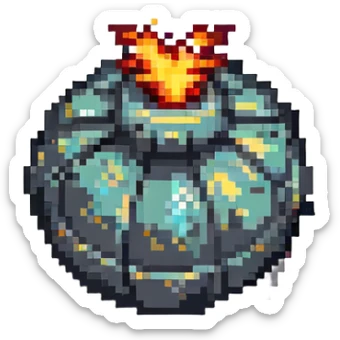 bomb power up item sticker