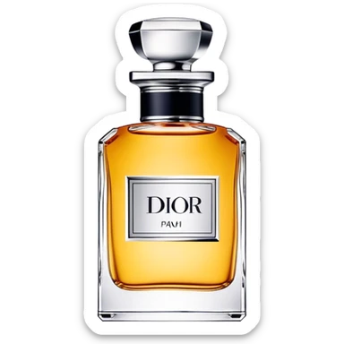 Dior parfum sticker