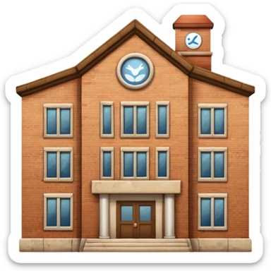 School building sticker