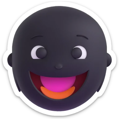 happy mood emotion face sticker