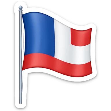 Generate a flag for france sticker