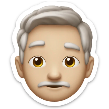 mewing gyatt sticker