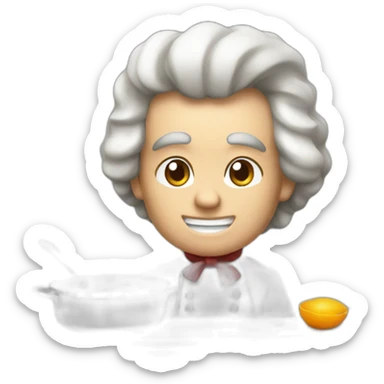 Beethoven　cooking sticker