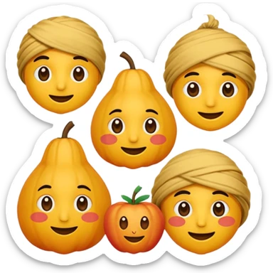 آزمونی  یک پسر که موهای مسکی با چشمانی مشکی sticker