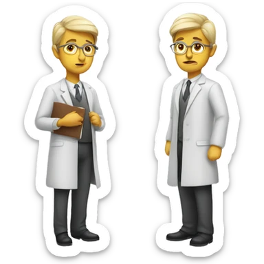 strict teacher sticker