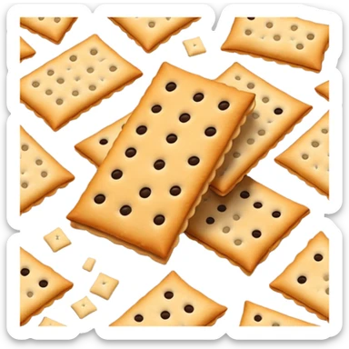 crackers aux graines sticker