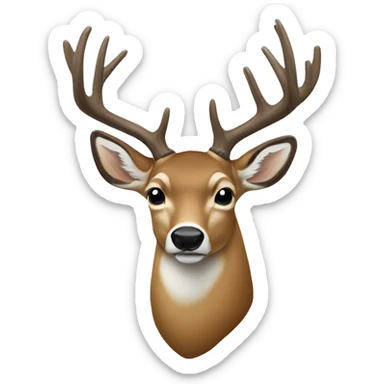 Whitetail sticker