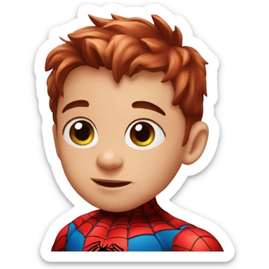 Baby Spiderman sticker