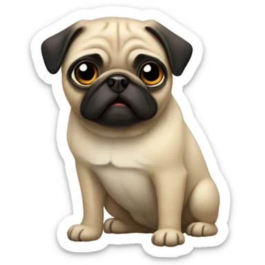 pug sticker