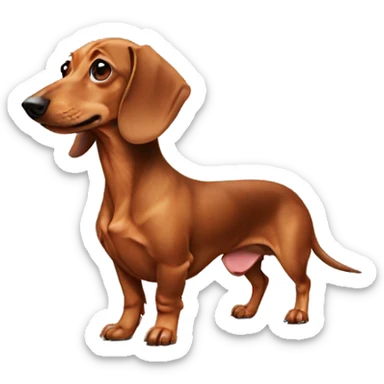 dachshund sticker