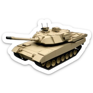 M1A2 Abrams sticker