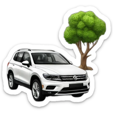 Tiguan russian sticker