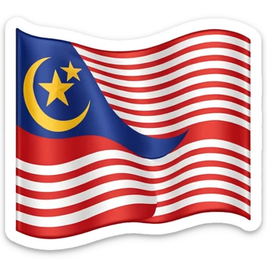 bendera malaysia sticker