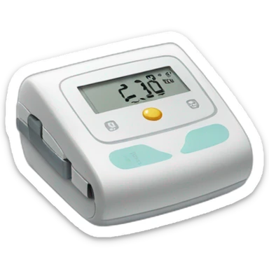 Continuous glucose monitor sticker