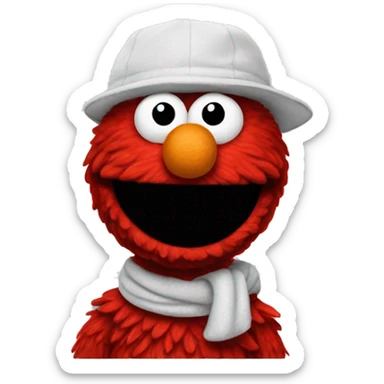 One Elmo sticker