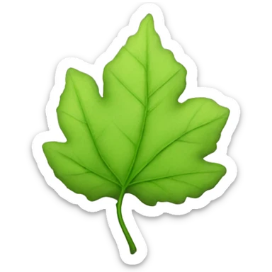 leaf sticker